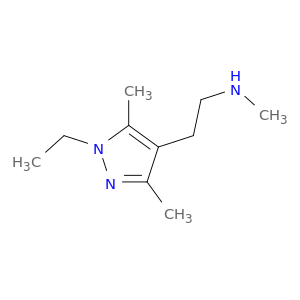 N-[2-(1-乙基-3,5-二甲基-1H-吡唑-4-基)乙基]-N-甲胺