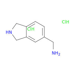 2,3-dihydro-1H-isoindol-5-ylmethanamine Dihydrochloride