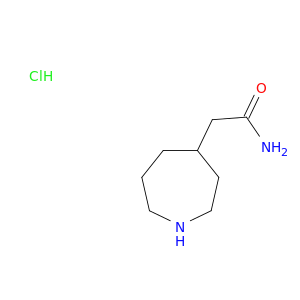 2-(azepan-4-yl)acetamide hydrochloride