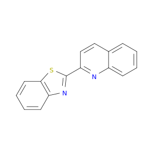 Quinoline,2-(2-benzothiazolyl)-
