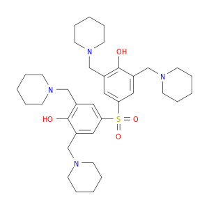 4,4'-sulfonylbis[2,6-bis(piperidin-1-ylmethyl)phenol]