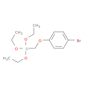 Silane, [(4-bromophenoxy)methyl]triethoxy-