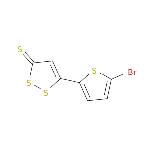 3H-1,2-Dithiole-3-thione, 5-(5-bromo-2-thienyl)-