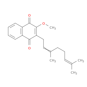 1,4-Naphthalenedione, 2-(3,7-dimethyl-2,6-octadienyl)-3-methoxy-