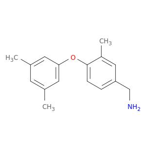 [4-(3,5-Dimethylphenoxy)-3-methylphenyl]methanamine
