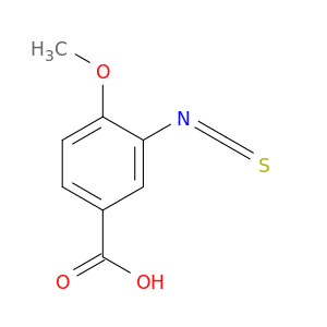 Benzoic acid, 3-isothiocyanato-4-methoxy-