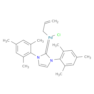 烯丙基[1,3-双(均三甲苯基)咪唑-2-亚基]氯化钯(II)