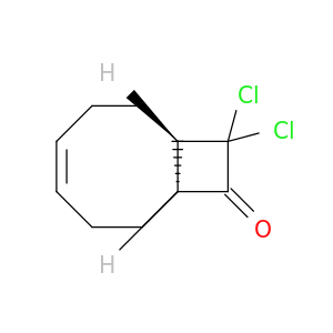 Bicyclo[6.2.0]dec-4-en-9-one, 10,10-dichloro-, cis-