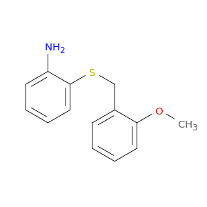 2-{[(2-Methoxyphenyl)methyl]sulfanyl}aniline