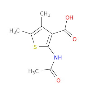 2-乙酰氨基-4,5-二甲基噻吩-3-羧酸