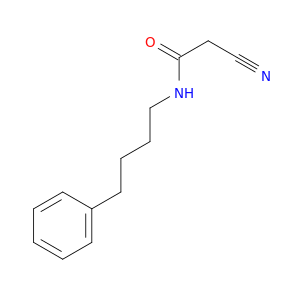 Acetamide, 2-cyano-N-(4-phenylbutyl)-