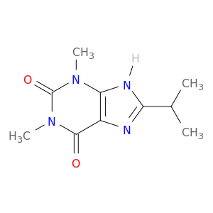 1H-Purine-2,6-dione,3,9-dihydro-1,3-dimethyl-8-(1-methylethyl)-