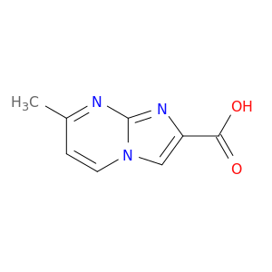 Imidazo[1,2-a]pyrimidine-2-carboxylic acid, 7-methyl-