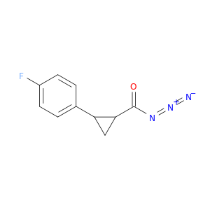 Cyclopropanecarbonyl azide, 2-(4-fluorophenyl)-