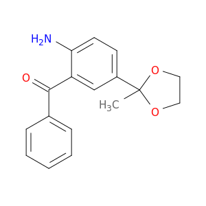Methanone, [2-amino-5-(2-methyl-1,3-dioxolan-2-yl)phenyl]phenyl-