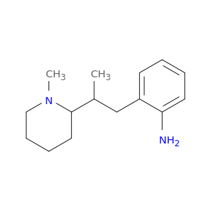 Benzenamine, 2-[2-(1-methyl-2-piperidinyl)propyl]-