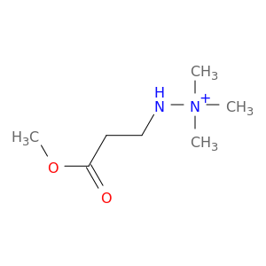 Hydrazinium, 2-(3-methoxy-3-oxopropyl)-1,1,1-trimethyl-