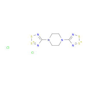 1,2,3,5-Dithiadiazol-1-ium, 4,4'-(1,4-piperazinediyl)bis-, dichloride