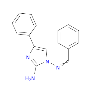 4-苯基-N~1~-[(1E)-苯亚甲基]-1H-咪唑-1,2-二胺