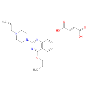 2-(4-(2-ALLYL)-(PIPERAZIN-1-YL))-4-PROPOXYQUINAZOLINE (E)-2-BUTENEDIOA TE (1:1)
