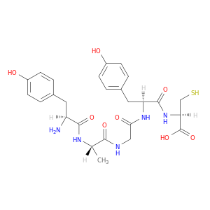 L-Cysteine, L-tyrosyl-L-alanylglycyl-L-tyrosyl-