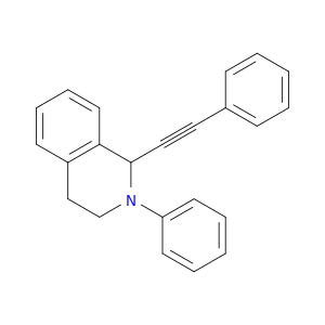 Isoquinoline, 1,2,3,4-tetrahydro-2-phenyl-1-(phenylethynyl)-