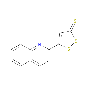 3H-1,2-Dithiole-3-thione, 5-(2-quinolinyl)-