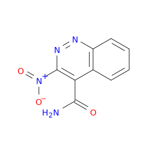 4-Cinnolinecarboxamide, 3-nitro-