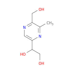 1,2-Ethanediol,1-[5-(hydroxymethyl)-6-methyl-2-pyrazinyl]-