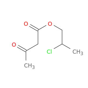 Butanoic acid, 3-oxo-, 2-chloropropyl ester