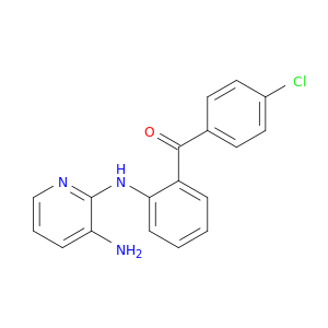 Methanone, [2-[(3-amino-2-pyridinyl)amino]phenyl](4-chlorophenyl)-