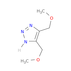 1H-1,2,3-Triazole, 4,5-bis(methoxymethyl)-