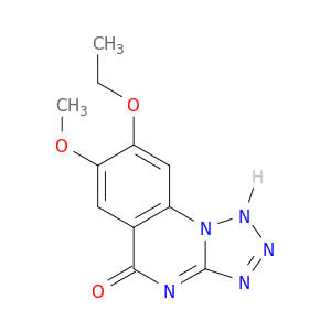 Tetrazolo[1,5-a]quinazolin-5(1H)-one, 8-ethoxy-7-methoxy-