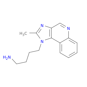 1H-Imidazo[4,5-c]quinoline-1-butanamine, 2-methyl-