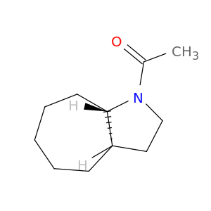 Cyclohepta[b]pyrrole, 1-acetyldecahydro-, cis-
