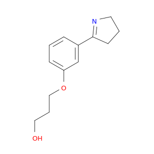 1-Propanol, 3-[3-(3,4-dihydro-2H-pyrrol-5-yl)phenoxy]-