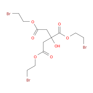 1,2,3-Propanetricarboxylicacid, 2-hydroxy-, 1,2,3-tris(2-bromoethyl) ester