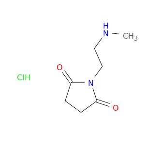 1-(2-(Methylamino)ethyl)pyrrolidine-2,5-dione Hydrochloride