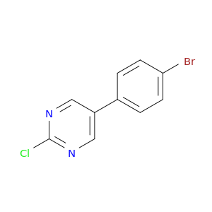 Pyrimidine, 5-(4-bromophenyl)-2-chloro-