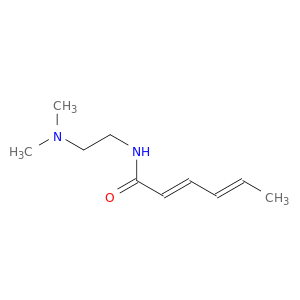 2,4-Hexadienamide, N-[2-(dimethylamino)ethyl]-, (E,E)-