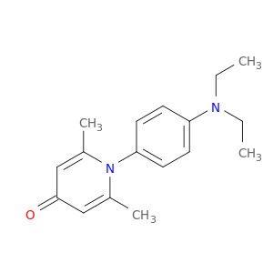 4(1H)-Pyridinone, 1-[4-(diethylamino)phenyl]-2,6-dimethyl-