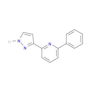 Pyridine, 2-phenyl-6-(1H-pyrazol-3-yl)-