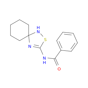 Benzamide, N-2-thia-1,4-diazaspiro[4.5]dec-3-en-3-yl-