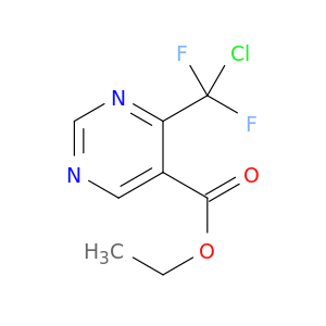 5-Pyrimidinecarboxylic acid, 4-(chlorodifluoromethyl)-, ethyl ester