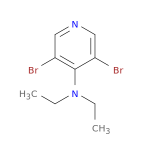 3,5-Dibromo-N,N-diethylpyridin-4-amine