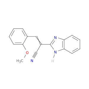 1H-Benzimidazol-2-acetonitrile, alpha-((2methoxyphenyl)methylene)-