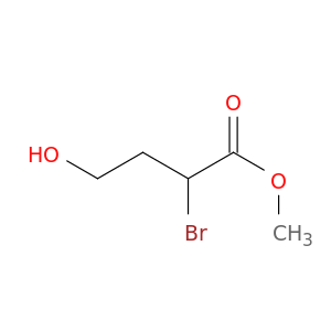 Butanoic acid, 2-bromo-4-hydroxy-, methyl ester