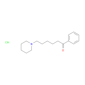 1-Hexanone, 1-phenyl-6-(1-piperidinyl)-, hydrochloride