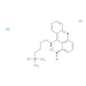 DIMETHYL-[4-[(1-NITROACRIDIN-9-YL)AMINO]BUTYL]-OXIDO-AZANIUM DIHYDROCH LORIDE