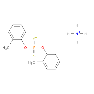 azanium bis(2-methylphenoxy)-sulfanylidene-sulfido-phosphorane